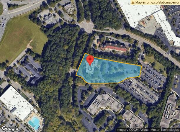  1400 Crescent Grn, Cary, NC Parcel Map