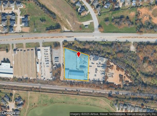1137 W Hurst Blvd, Hurst, TX Parcel Map