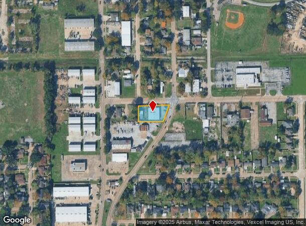  2802 San Augustine Ave, Pasadena, TX Parcel Map