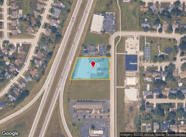 209 Cypress Dr, Manteno, IL Parcel Map