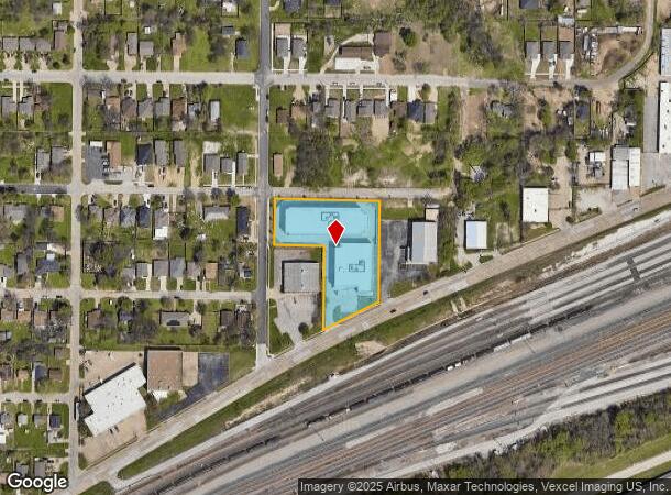  5230 W Vickery Blvd, Fort Worth, TX Parcel Map