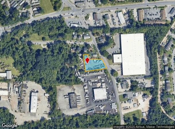  3118 Hammonds Ferry Rd, Halethorpe, MD Parcel Map