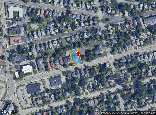  153 Norwood Ave, Cranston, RI Parcel Map