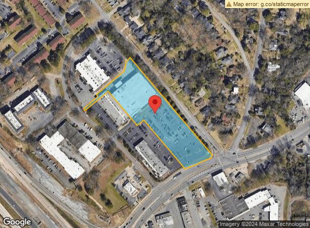  660 North Ave, Macon, GA Parcel Map