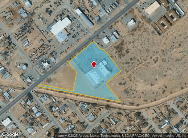 1330 N Fabens St, Fabens, TX Parcel Map