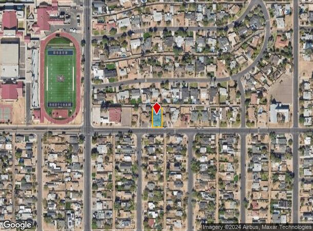  1232 E Virginia Ave, Phoenix, AZ Parcel Map