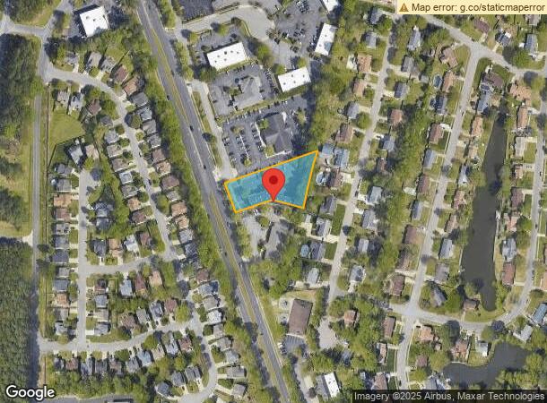  809 Greenbrier Pky, Chesapeake, VA Parcel Map