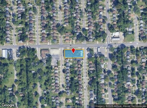  20101-20109 Fenkell St, Detroit, MI Parcel Map