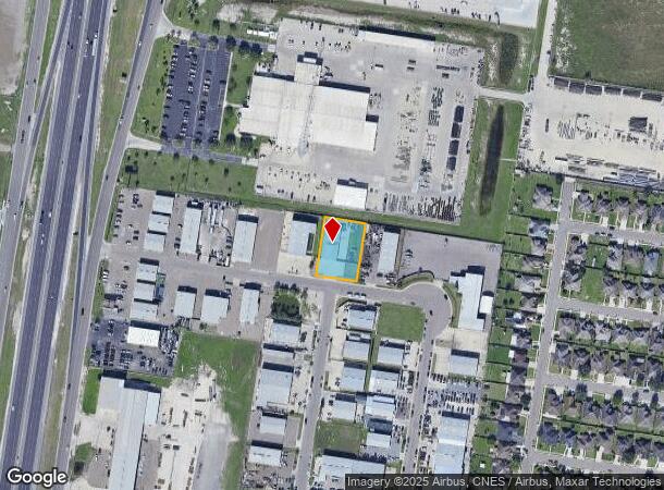  205 E Feather Ave, Pharr, TX Parcel Map
