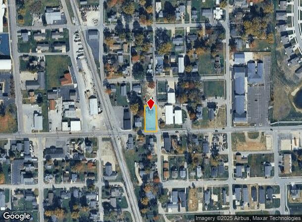  630 E Main St, Whiteland, IN Parcel Map