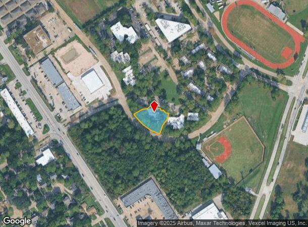  14350 W Sylvanfield Dr, Houston, TX Parcel Map