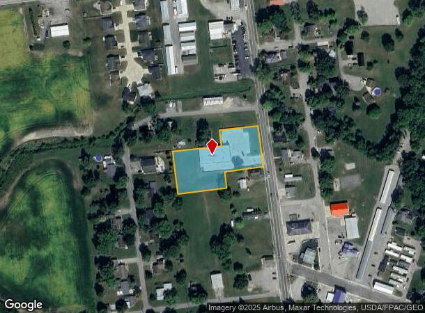 6805 Lima St, Huntsville, OH Parcel Map