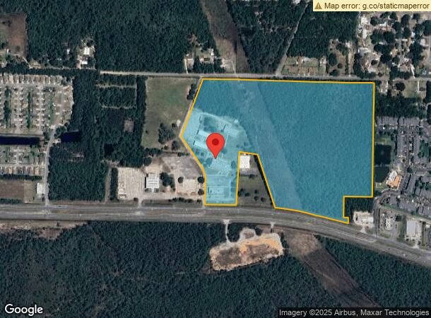  8600 W Highway 98, Pensacola, FL Parcel Map