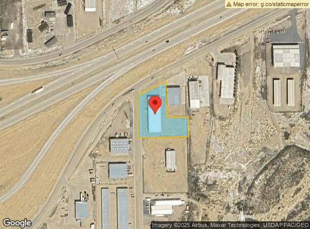  1A Bowker Rd, Rock Springs, WY Parcel Map