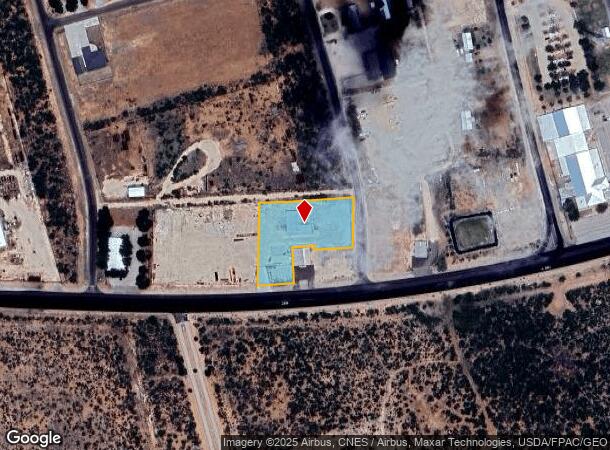 500 S Byrd St, Crane, TX Parcel Map