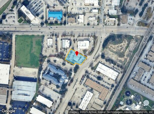 990 S Sherman St, Richardson, TX Parcel Map