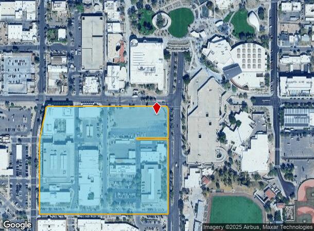  3740 N Drinkwater Blvd, Scottsdale, AZ Parcel Map