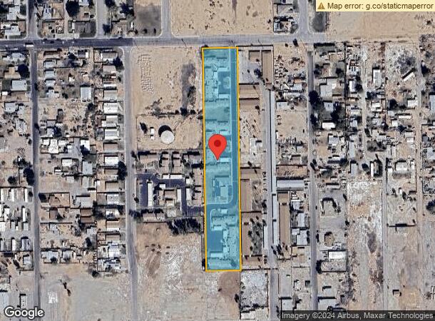  1450 E Barnard St, Blythe, CA Parcel Map