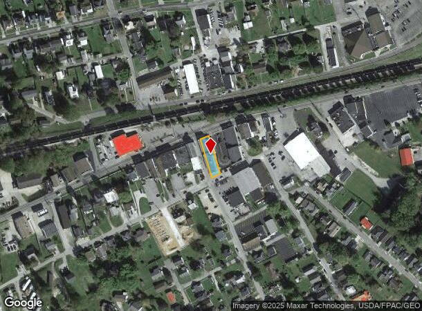  2761 Main St, Hurricane, WV Parcel Map