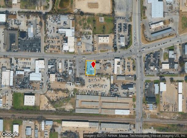 806 E Division St, Arlington, TX Parcel Map