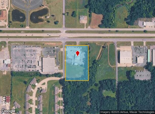 1637 W Shawnee St, Muskogee, OK Parcel Map