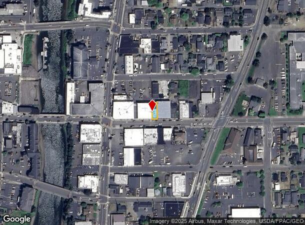  734 Broadway St, Seaside, OR Parcel Map