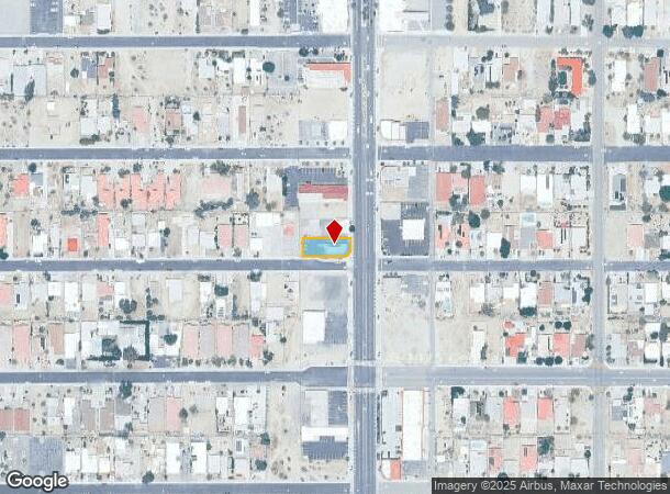  12347 Palm Dr, Desert Hot Springs, CA Parcel Map
