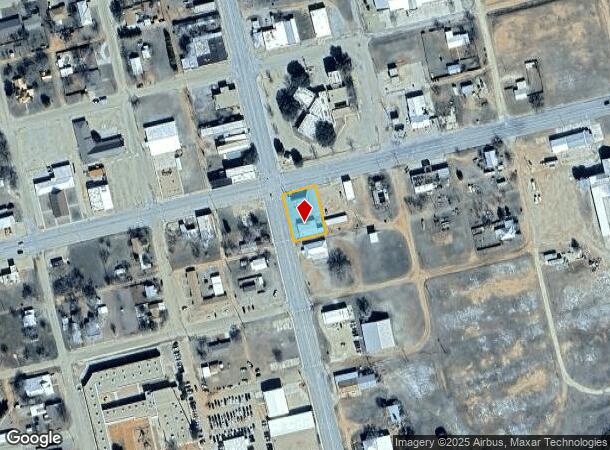  100 E South 1St St, Roby, TX Parcel Map