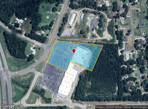 1109 W Ogeechee St, Sylvania, GA Parcel Map