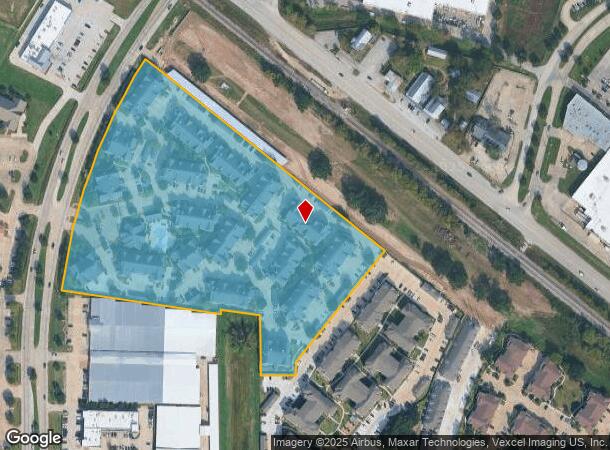  13130 Fry Rd, Cypress, TX Parcel Map