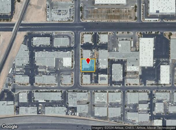  4377 W Sunset Rd, Las Vegas, NV Parcel Map