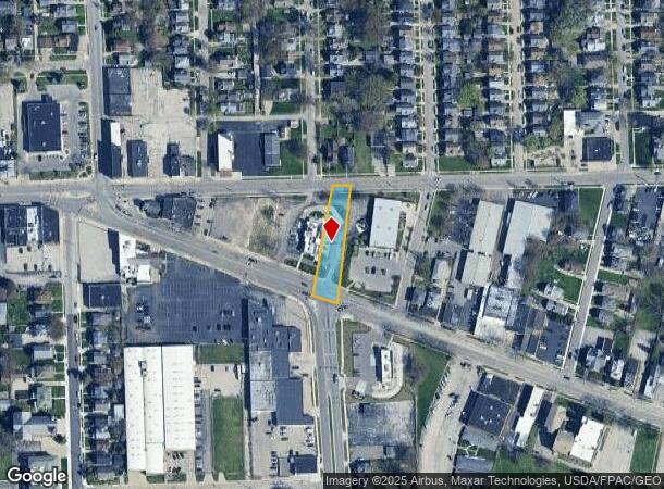  817 W Sylvania Ave, Toledo, OH Parcel Map