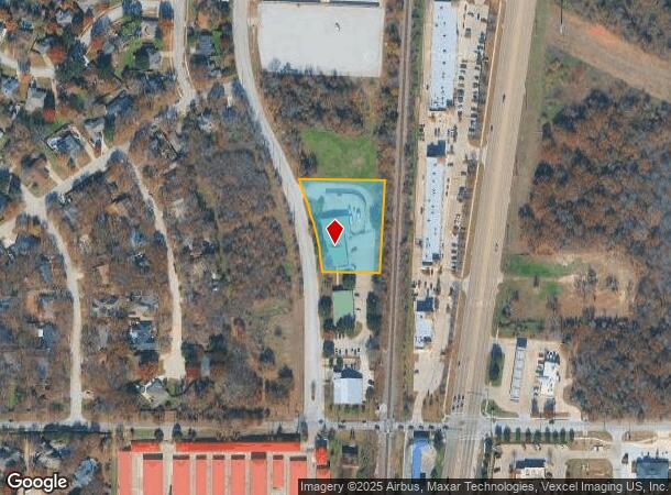  1075 Chisolm Trl, Keller, TX Parcel Map