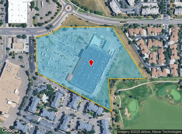  7990 W Crestline Ave, Littleton, CO Parcel Map