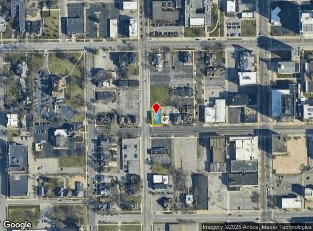  419 W Jefferson Blvd, South Bend, IN Parcel Map