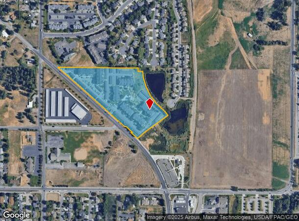  5317 S Palouse Hwy, Spokane, WA Parcel Map