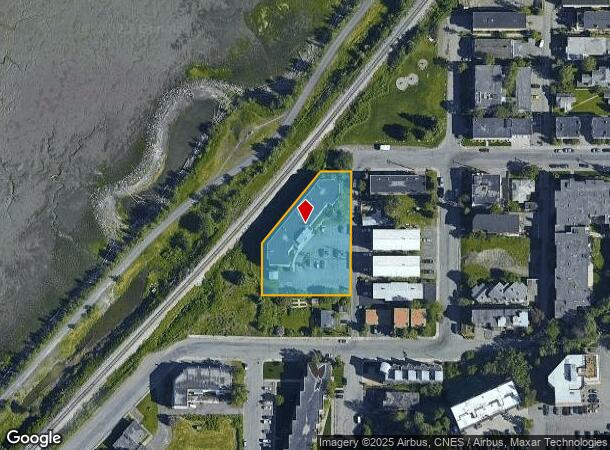  726 O Pl, Anchorage, AK Parcel Map