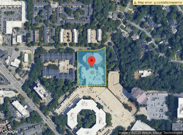  3575 Piedmont Rd Ne, Atlanta, GA Parcel Map