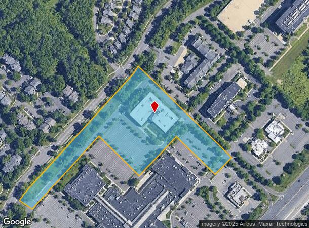  100 Canal Pointe Blvd, Princeton, NJ Parcel Map