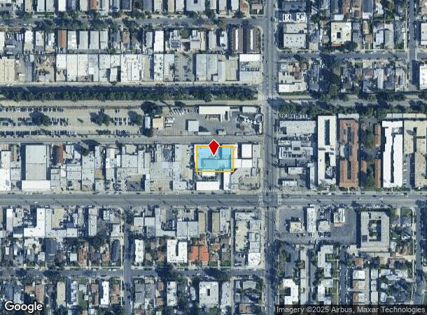  14122 Aetna St, Van Nuys, CA Parcel Map