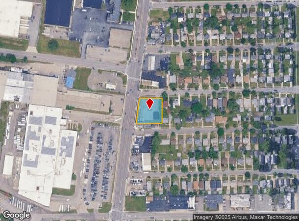  847 Military Rd, Buffalo, NY Parcel Map