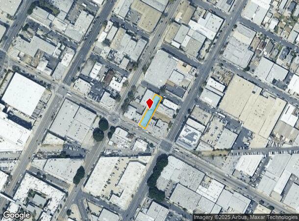  119 W Jefferson Blvd, Los Angeles, CA Parcel Map