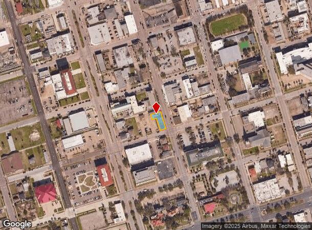  715 24Th St, Galveston, TX Parcel Map