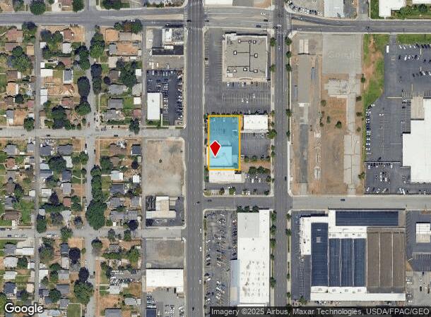  2526 N Division St, Spokane, WA Parcel Map