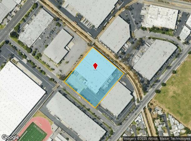  12801 Ann St, Santa Fe Springs, CA Parcel Map