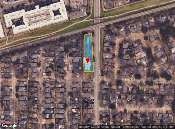  4411 Skillman St, Dallas, TX Parcel Map