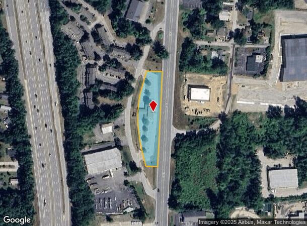  268 Daniel Webster Hwy, Merrimack, NH Parcel Map