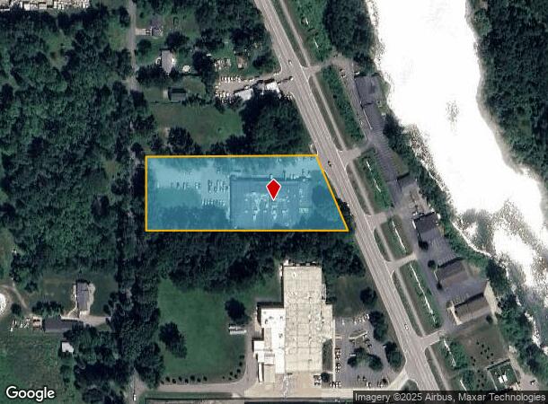 1365 N Cedar Rd, Mason, MI Parcel Map