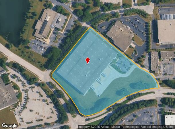 4220 Meridian Pky, Aurora, IL Parcel Map