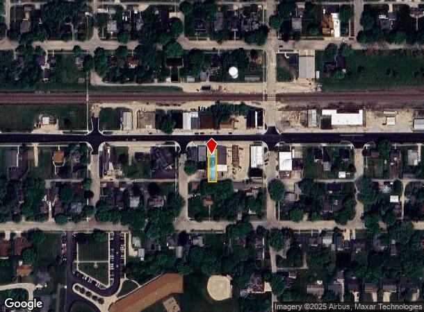 117 W Comanche Ave, Shabbona, IL Parcel Map